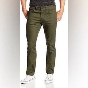 NWT Levi's 511 Slim Jeans Green 36 x 30
